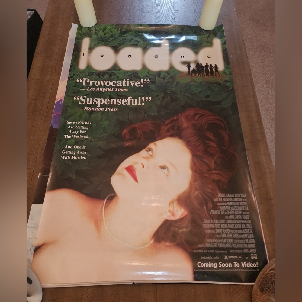Vtg 90's movie promo posters lot of 11 lot 1 - Picture 10 of 11